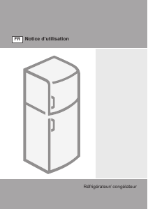 Mode d’emploi Gorenje RF6172BW Réfrigérateur combiné