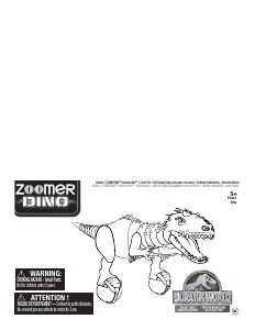 Mode d’emploi Spinmaster Zoomer Dino Indominus Rex