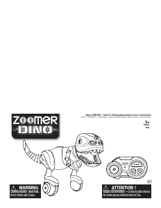 Handleiding Spinmaster Zoomer Dino Jester