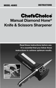 Manual Chef'sChoice 480KS Knife Sharpener