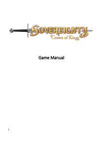 Manual PC Sovereignty - Crown of Kings