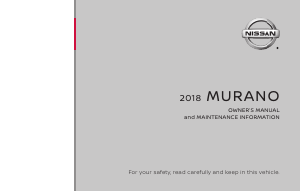Manual Nissan Murano (2018)