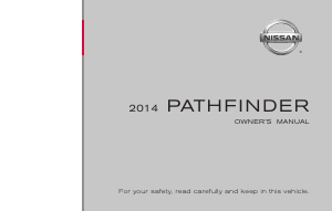 Manual Nissan Pathfinder (2014)