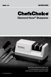 Manual Chef'sChoice Diamond Hone 310 Knife Sharpener