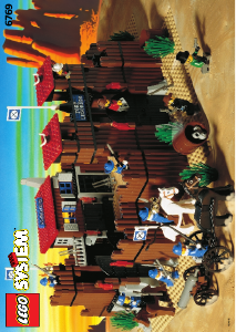 Manual Lego set 6769 Western Fort Legoredo