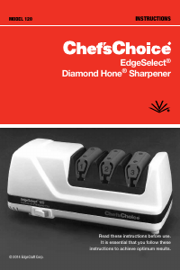 Manual Chef'sChoice EdgeSelect 120 Knife Sharpener