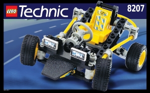 Manual Lego set 8207 Technic Rough car