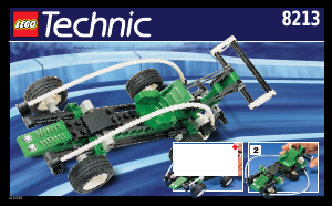 Manual Lego set 8213 Technic Ultimate convertible