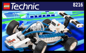 Bedienungsanleitung Lego set 8216 Technic Team Octan