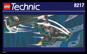 Bruksanvisning Lego set 8217 Technic Helikopter