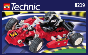 Käyttöohje Lego set 8219 Technic Karting