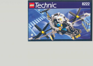 Manuale Lego set 8222 Technic Aereo