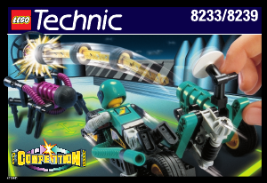 Bedienungsanleitung Lego set 8239 Technic Motorrad vs Skorpion