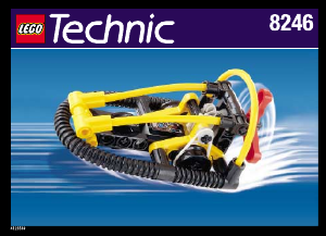 Handleiding Lego set 8246 Technic Moerasboot