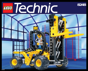 Bedienungsanleitung Lego set 8248 Technic Gabelstapler