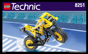 Bedienungsanleitung Lego set 8251 Technic Motorrad