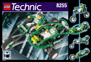 Manual Lego set 8255 Technic Rescue bike