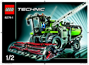 Bedienungsanleitung Lego set 8274 Technic Mähdrescher