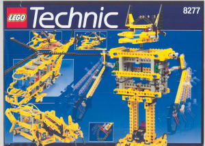 Bedienungsanleitung Lego set 8277 Technic Roboter Hubschrauber