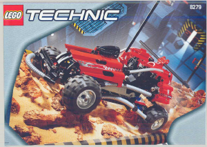 Bedienungsanleitung Lego set 8279 Technic Buggy Track mit Motor