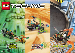 Bedienungsanleitung Lego set 8307 Technic Turbo racer
