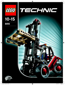 كتيب ليغو set 8416 Technic رافعة شوكية