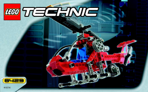 Manual de uso Lego set 8429 Technic Helicóptero