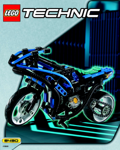 Bedienungsanleitung Lego set 8430 Technic Motorrad