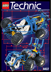 Bedienungsanleitung Lego set 8437 Technic Buggy