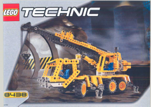 Handleiding Lego set 8438 Technic Kraanwagen