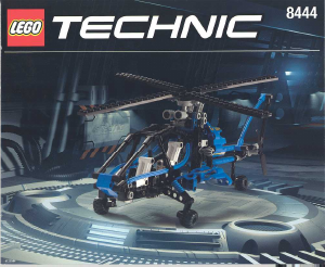 Bedienungsanleitung Lego set 8444 Technic Hubschrauber