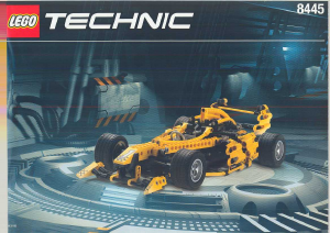 Handleiding Lego set 8445 Technic Formule 1