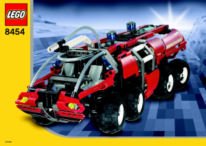 Handleiding Lego set 8454 Technic Reddingsbrigade wagen