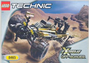 Handleiding Lego set 8465 Technic Extreme off road wagen