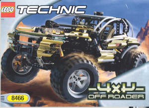 Handleiding Lego set 8466 Technic 4x4 off-roader