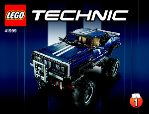 Handleiding Lego set 41999 Technic 4x4 crawler exclusive edition