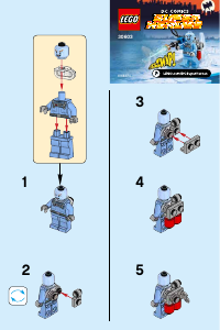 Handleiding Lego set 30603 Super Heroes Batman Classic TV Series vs. Mr. Freezer