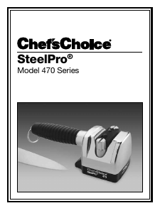 Handleiding Chef'sChoice SteelPro 470 Messenslijper