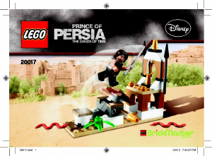 Bedienungsanleitung Lego set 20017 Prince of Persia Daggar trap