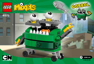 Manuál Lego set 41572 Mixels Gobbol