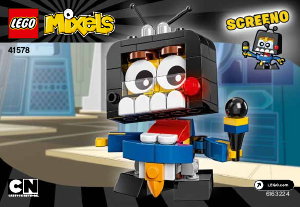 Εγχειρίδιο Lego set 41578 Mixels Screeno
