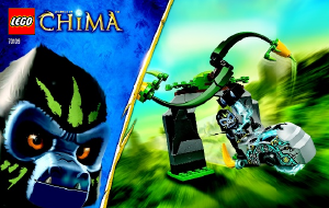 Bedienungsanleitung Lego set 70109 Chima Schlingpflanze