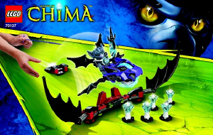 Manual Lego set 70137 Chima Bat strike