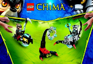 Brugsanvisning Lego set 70140 Chima Brodkamp