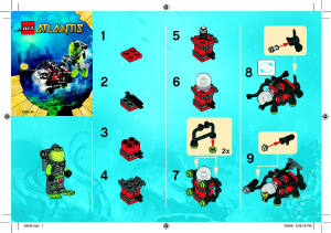 Manual Lego set 30042 Atlantis Mini sub