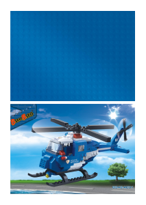 Руководство BanBao set 8342-AC01 Police Полицейский вертолет