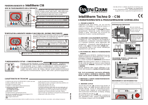 Manuale Fantini Cosmi C56 Intellitherm Termostato