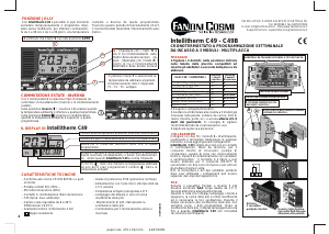 Manuale Fantini Cosmi C49B Intellitherm Termostato