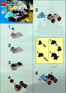 كتيب ليغو set 5994 Knights Kingdom المنجنيق