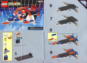 Manual Lego set 6879 Ice Planet Blizzard Baron